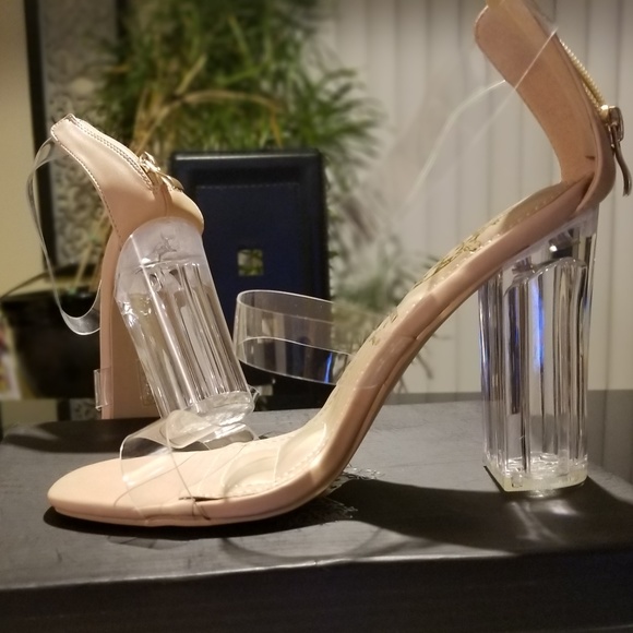 Clear Strappy Camby Sandal - Picture 2 of 5